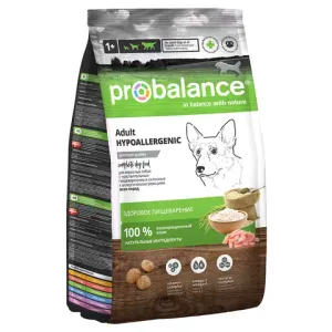 Сухой корм ProBalance Hypoallergenic для взрослых собак всех пород, гипоаллергенный