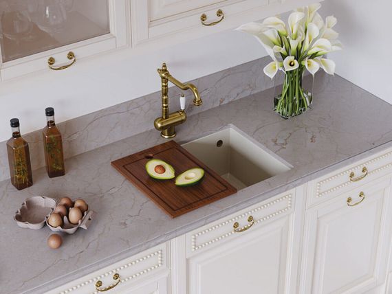 Мойка Omoikiri Tedori 54-U-BE Tetogranit/ваниль(арт.4993989)