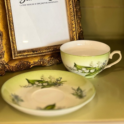 Чайная пара Ландыши