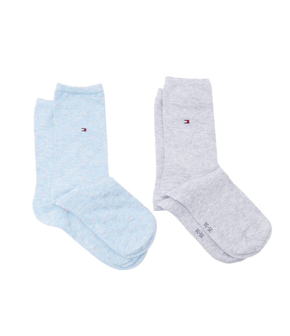 Носки 2 пары Tommy Hilfiger - голубой(100001493)