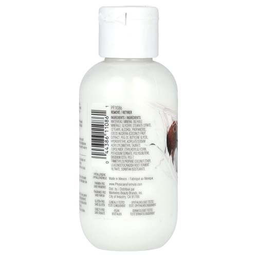 Physicians Formula, средство для снятия макияжа с глаз, с кокосовым молоком, 59 мл (2 жидк. унции)