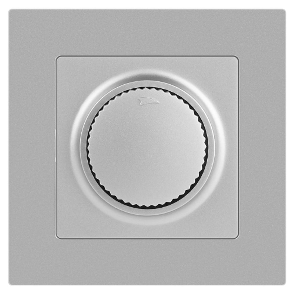 Светорегулятор Intro Accent 6-401-03 поворотный, 600Вт 230В, IP20, СУ, алюминий