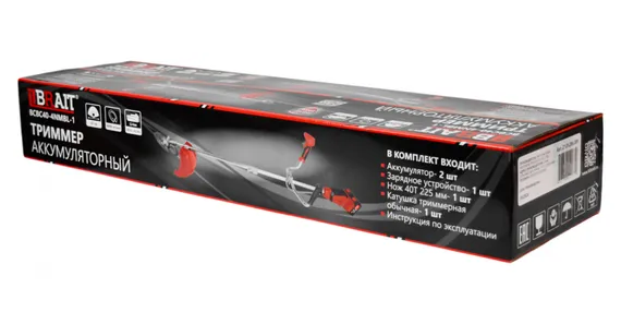 Триммер аккумуляторный BRAIT BCBC40-4NMBL-1