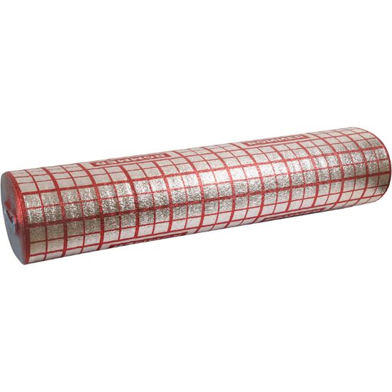 Подложка для тёплого пола Rommer 30 м2 (1,2 x 25 м), толщина 3 мм (RMF-0001-032530)