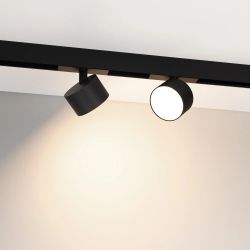 Светильник MAG-ORIENT-RONDO-R90-9W Day4000-MIX (BK, 110 deg, 48V, TUYA Zigbee) (Arlight, IP20 Металл, 5 лет) 047147