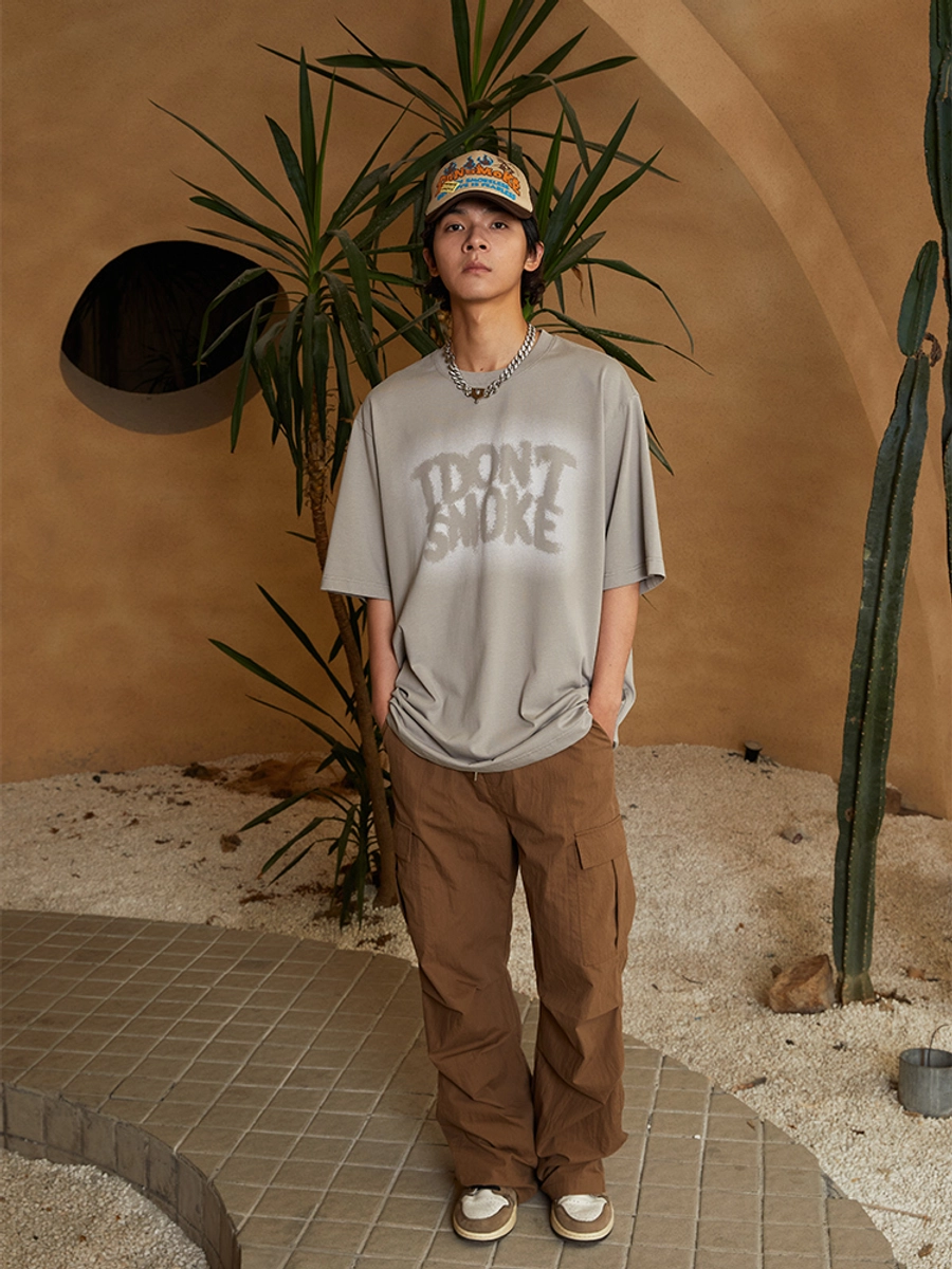 Футболка DONSMOKE "Phantom Logo" Oversized Tee