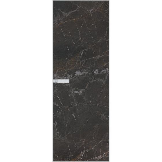 Скрытая алюминиевая дверь Invisible 1AGN мрамор