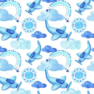 Детский узор для мальчика