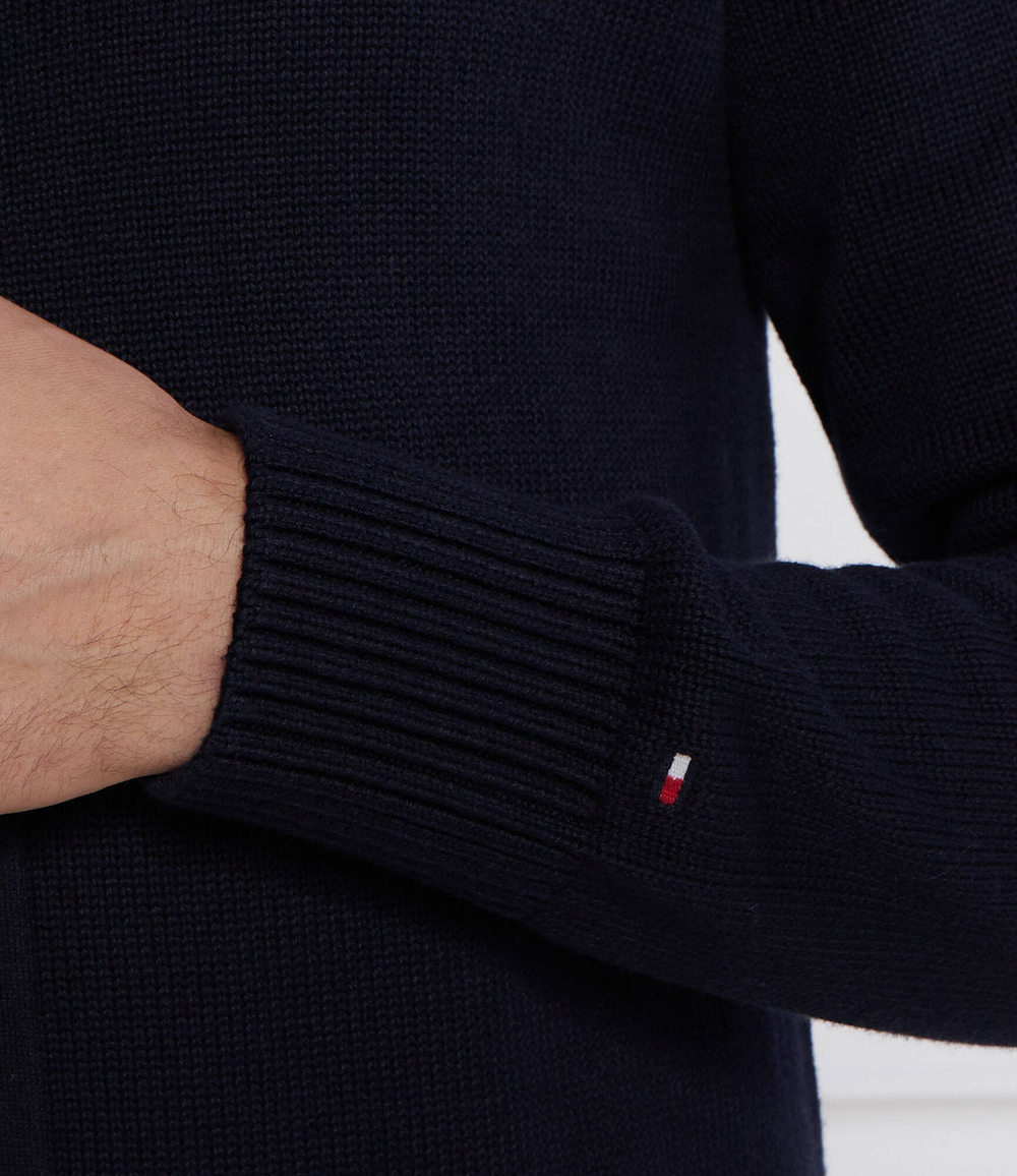 Свитер Tommy Hilfiger - темно-синий(MW0MW33135)