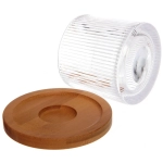 Стакан для виски 300мл «Аристократ» на подставке из акации