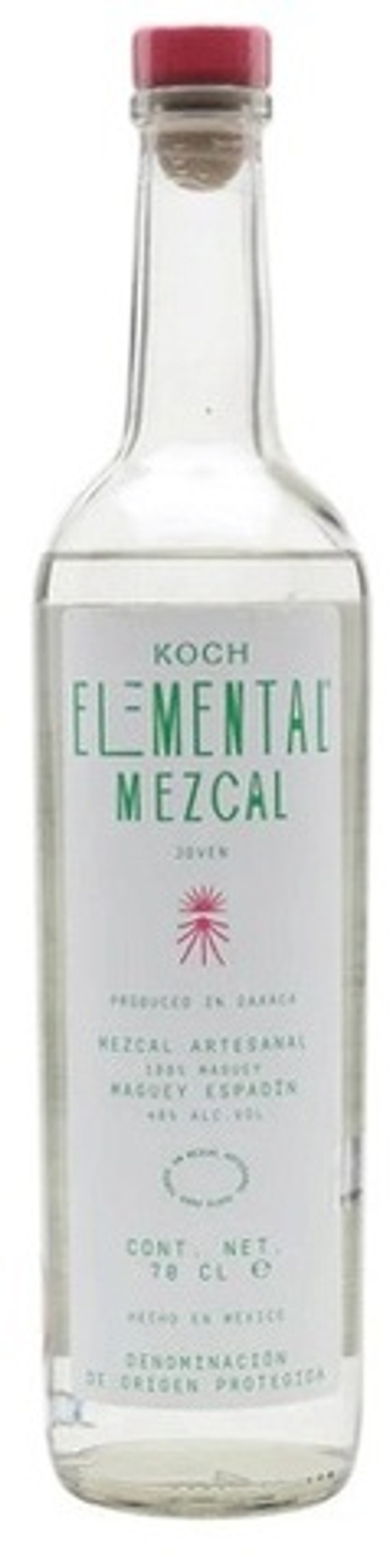 Коч Эль Мескаль Артезаналь Эспадин Элементаль 0,7л 40% Мексика