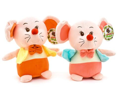 Мягкая игрушка Мышь 21см, пакет