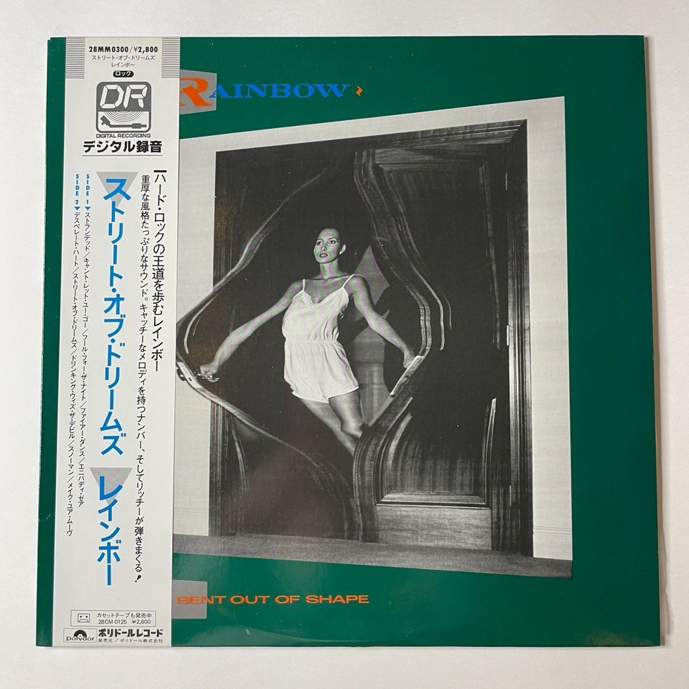 Винтажная виниловая пластинка LP Rainbow Bent Out Of Shape (Japan 1983) (Obi) Snowman 28MM 0300