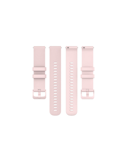 Ремешок 22 мм для Garmin Vivoactive 4, Venu 2 силиконовый быстросъемный (Розовый)