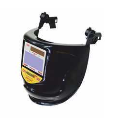 Щиток защитный лицевой сварщика РОСОМЗ КН PRESIDENT CRYSTALINE PROFI (маска сварщика) с креплением на каску, арт. 05565