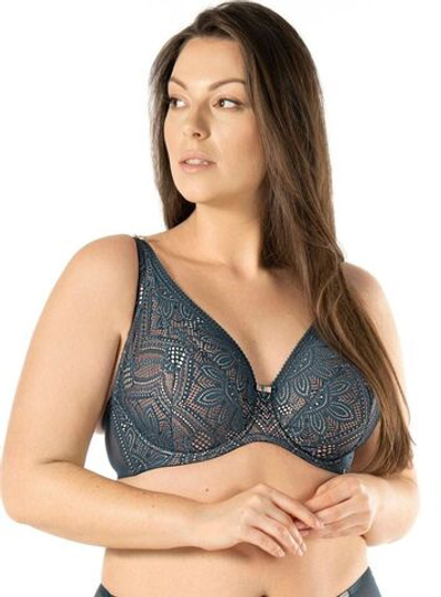 Бюстгальтер-бралетт Daniela (Размер: 80F) (Цвет: грязно-синий)