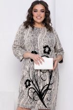 Платье "Образец обаяния" (беж) П8490 LT Collection