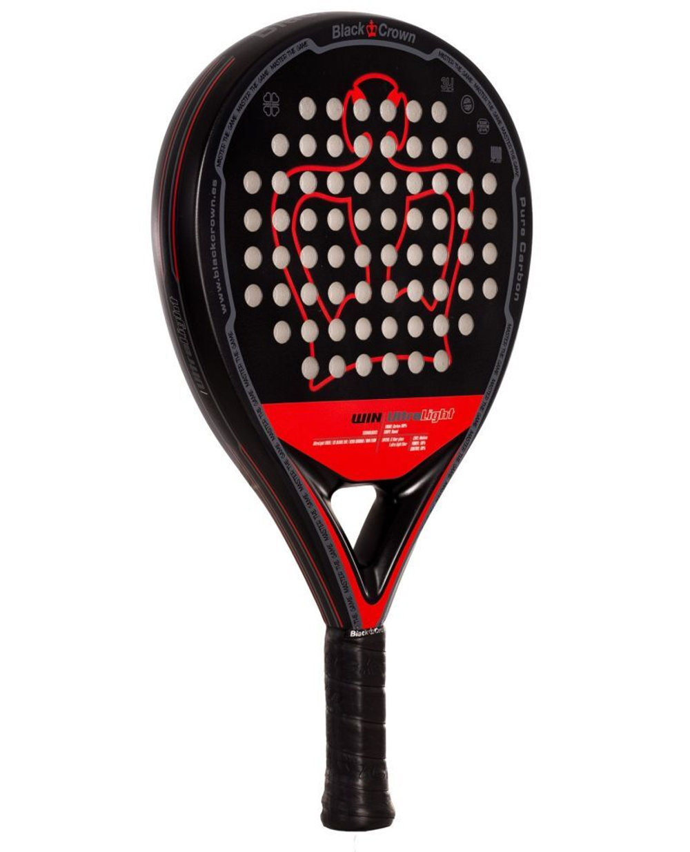Ракетка для падел тенниса Black Crown Win Ultra Light