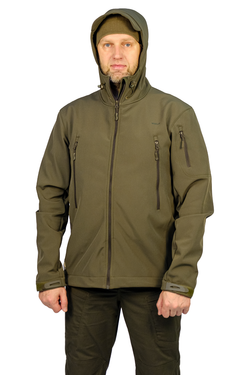 Куртка тактическая СофтШелл SoftShell Jacket Олива (WOLF)