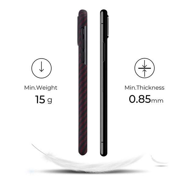 Чехол Pitaka MagEZ Case для Apple iPhone 11 (Black/Red Twill)