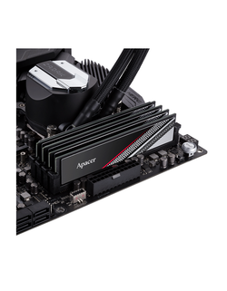 Оперативная память Apacer  DDR4  32GB  3200MHz DIMM TEX Gaming Memory (PC4-25600) CL16 1.35V Intel XMP 2.0, Heat Sink (Retail) 2048*8  3 years (AH4U32G32C282TBAA-1)