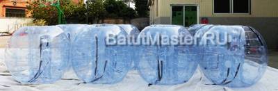 Бизнес-набор: Бамперболы, диаметр 1,5 м, ПВХ (8 шт), насос (1 шт)