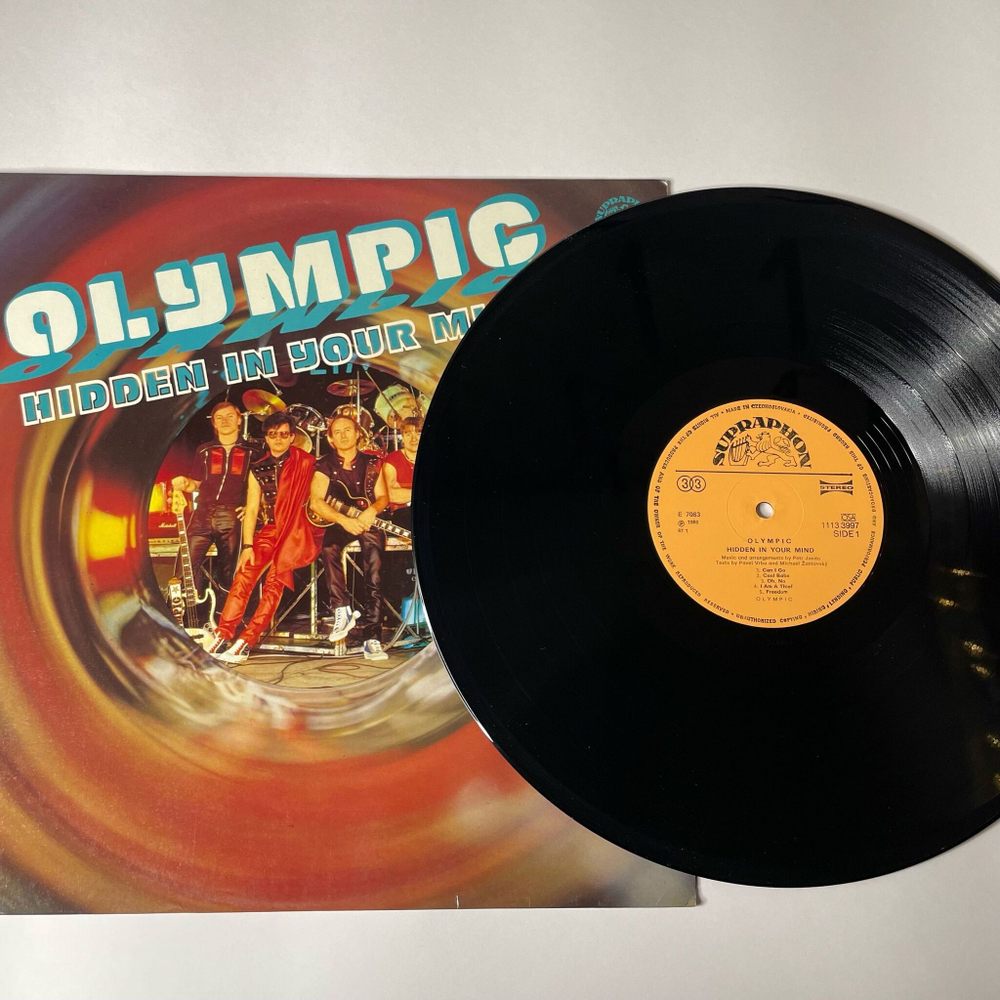 Винтажная виниловая пластинка LP Olympic Hidden In Your Mind (Чехословакия 1987)