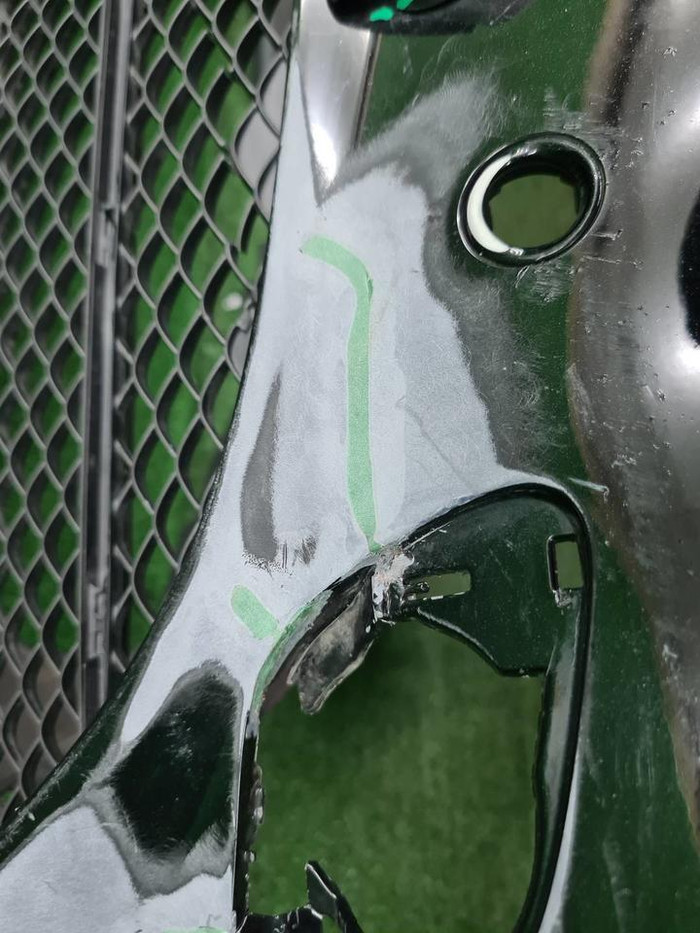 Бампер передний Mercedes C W205 (2014-2018) AMG