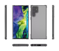 Прозрачный чехол с усиленными защитными углами для смартфона Samsung Galaxy S22 Ultra, серия Ultra Plus от Caseport