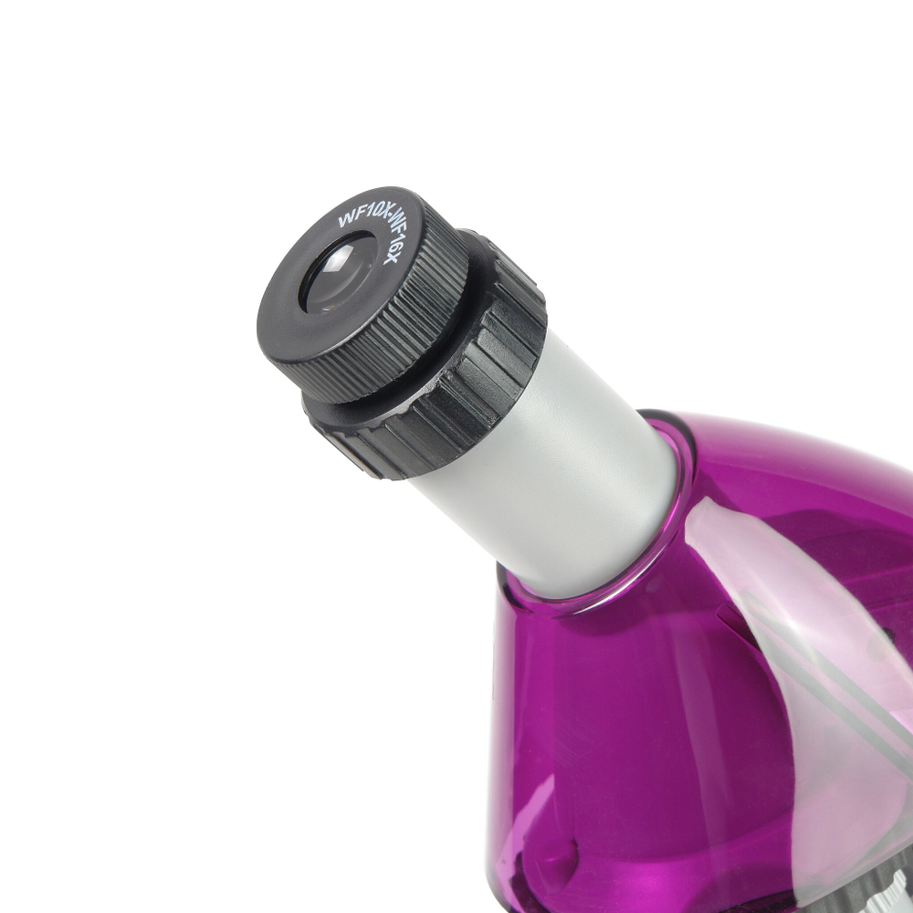 Микроскоп Микромед Атом 40x-640x (аметист) - фото 5