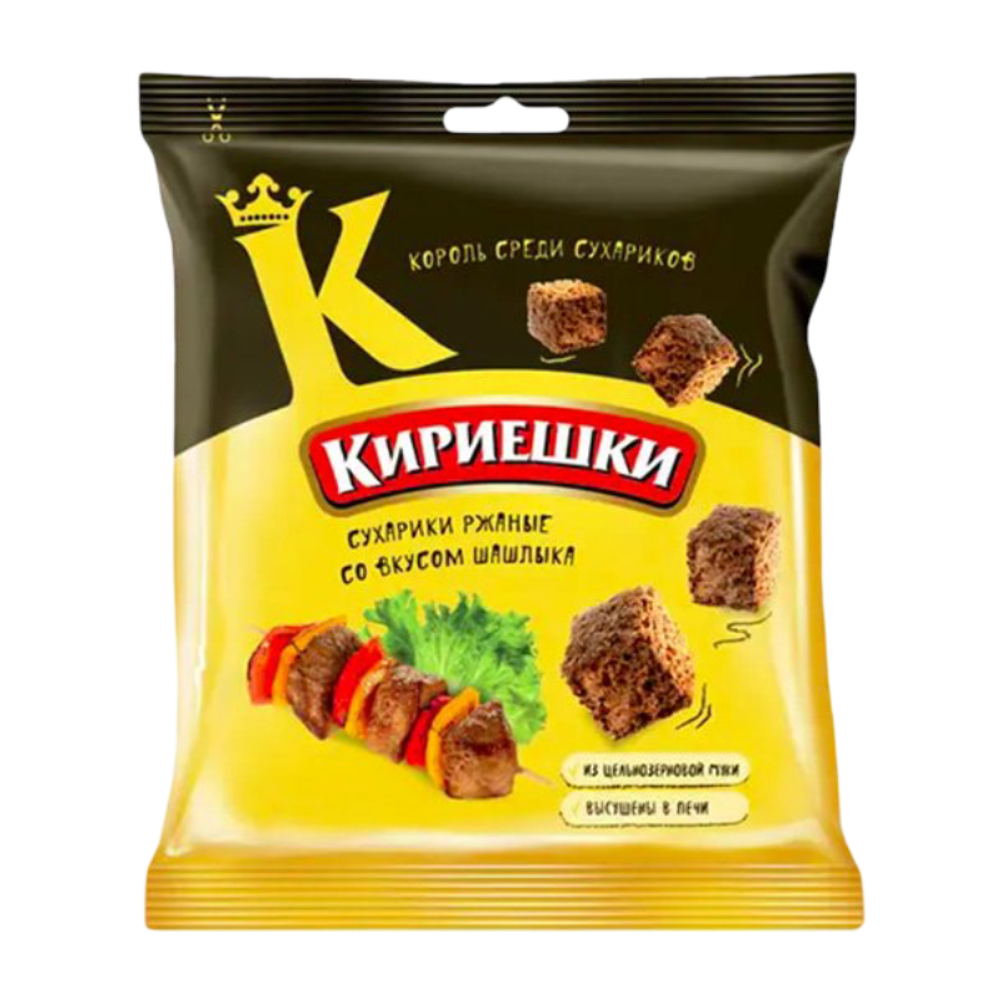 Сухарики "Кириешки" со вкусом шашлыка 40г