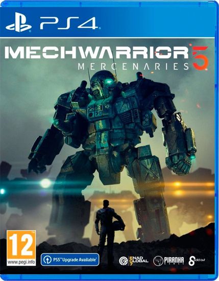 PS4 MechWarrior 5: Mercenaries (Б/У, Русские субтитры, CUSA-28240)