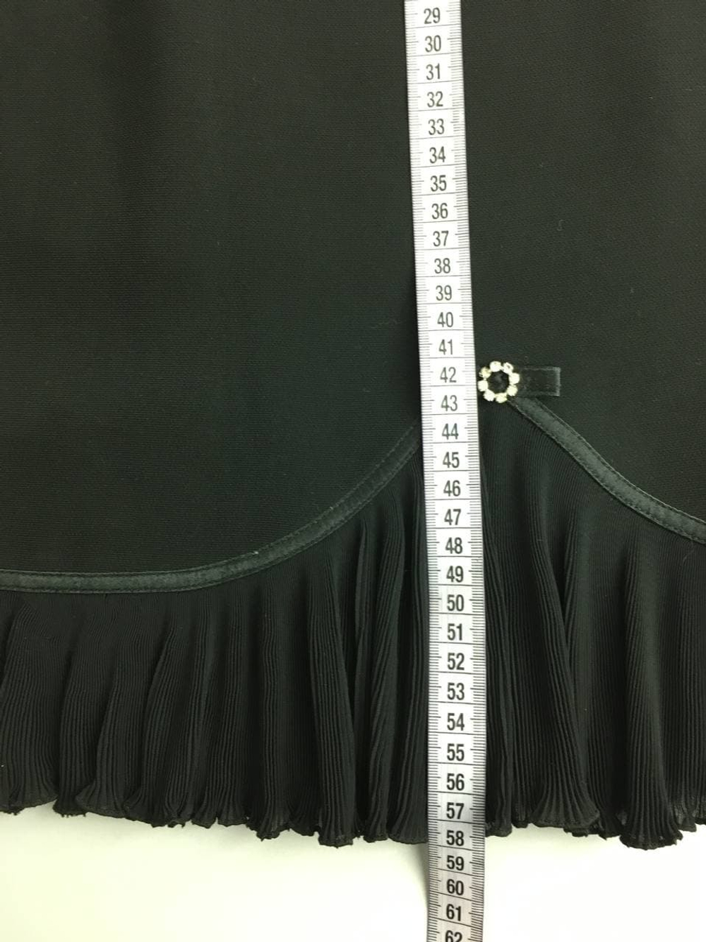 Юбка офисная с оборками 48 размер