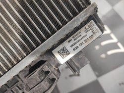 Радиатор двигателя Skoda Karoq 17-нв Б/У Оригинал 5Q0121251GR
