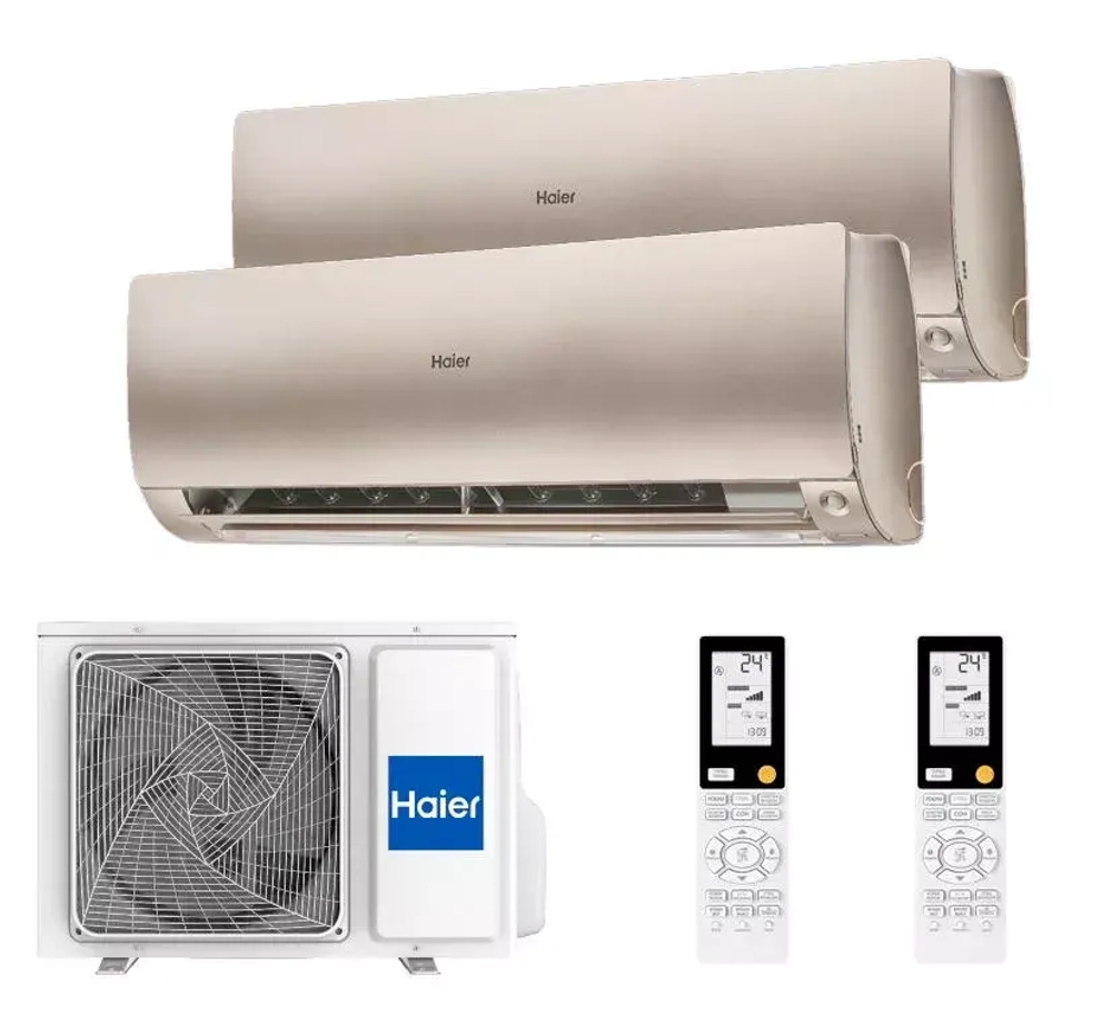 Мульти сплит-система Haier на 2 комнаты (20+35 кв.м.) FLEXIS Gold