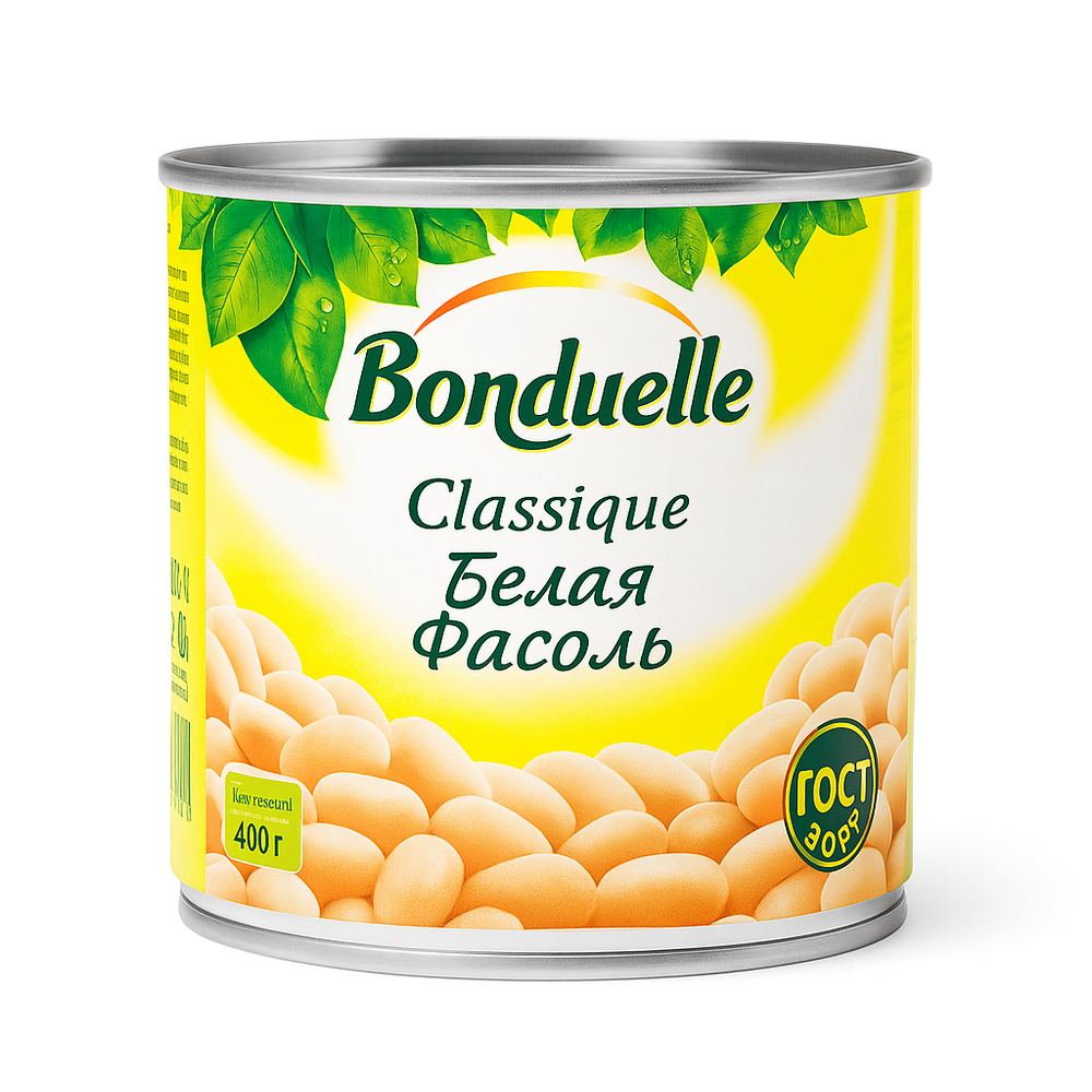 Фасоль белая Bonduelle 400 гр