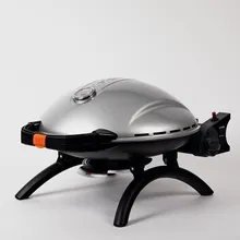 Портативный газовый гриль O-Grill 900MT bicolor black-silver + адаптер А