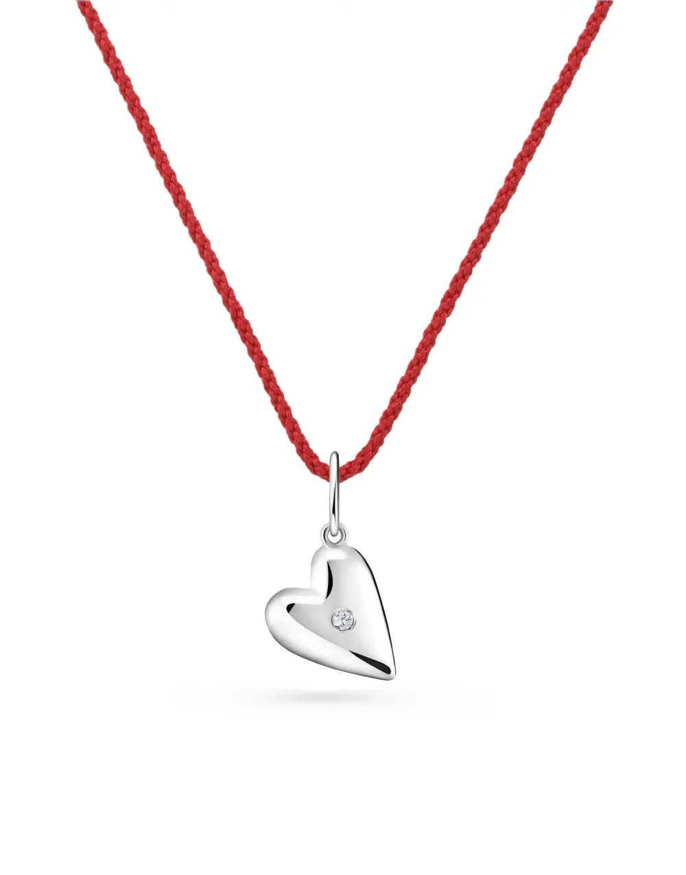 Двусторонняя подвеска Love с фианитом