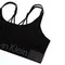 Комплект женский (топ с тонкими лямками, трусы), цвет чёрный МИКС, размер 44-46