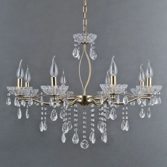 Люстра потолочная ILLUMICO E14  IL0265-8PSQ-39 AB