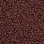 Японский бисер TOHO Demi 11/0 (№222), металлизированный, непрозрачный глянцевый