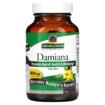 Nature's Answer, дамиана, 90 вегетарианских капсул (400 мг в 1 капсуле)
