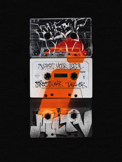 Футболка MLTV Base Cassettes Black