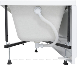 Акриловая ванна Aquanet (Акванет) Agata 170x75 с каркасом