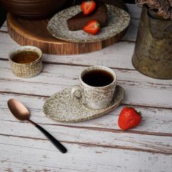 Кофейная пара 80 мл d 6,5 см h6 см   P.L. Proff Cuisine [6]