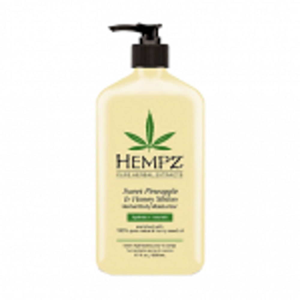 Молочко для тела увлажняющее "Ананас и Медовая Дыня" Hempz Sweet Pineapple & Honey Melon Herbal Body Moisturizer 500 мл