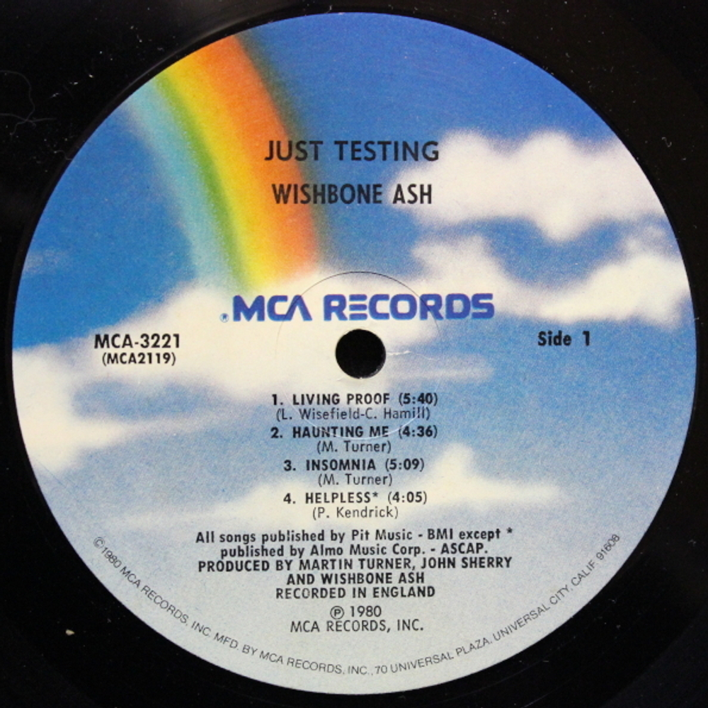 Wishbone Ash / Just Testing (LP)