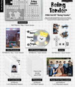 Альбом POW - BEING TENDER 3rd Album PHOTOBOOK RANDOM Version