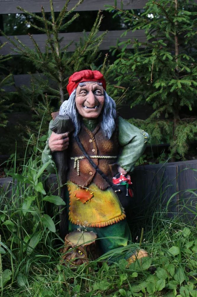 Фигура &quot;Баба Яга с пеньком&quot; Закупка М47 апрель-май 2026