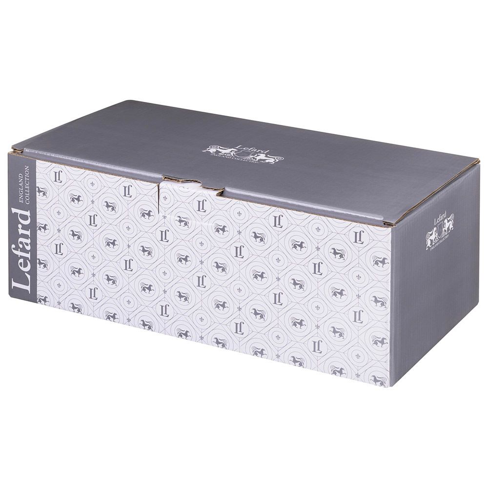 БЛЮДО НА НОЖКЕ ОВАЛЬНОЕ 33Х16Х12 СМ